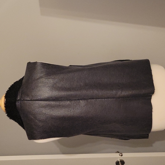 Moto Vest faux leather - Picture 2 of 12